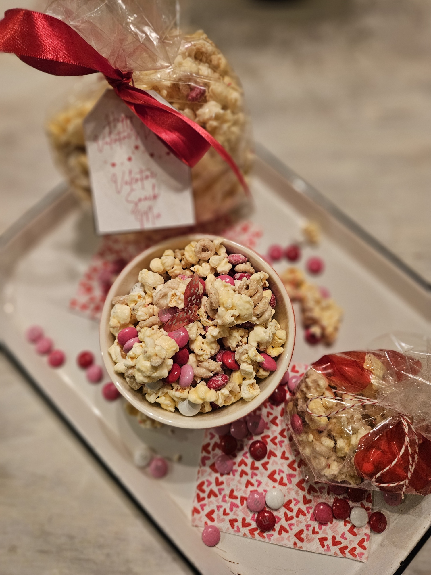 Valentine Snack Mix